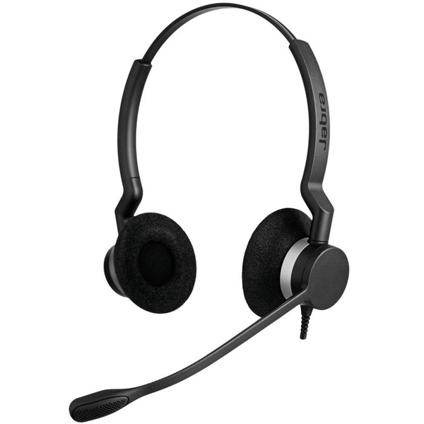 ქოლ-ცენტრის ყურსასმენი Jabra BIZ 2300 Duo USB MS (2399-823-109)