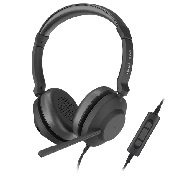 სტერეო ყურსასმენი Axtel One UC Duo NC (AXH-ONEUCD)