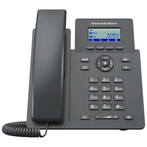 IP ტელეფონი Grandstream GRP2601 IP Phone 2 SIP 2 lines Black