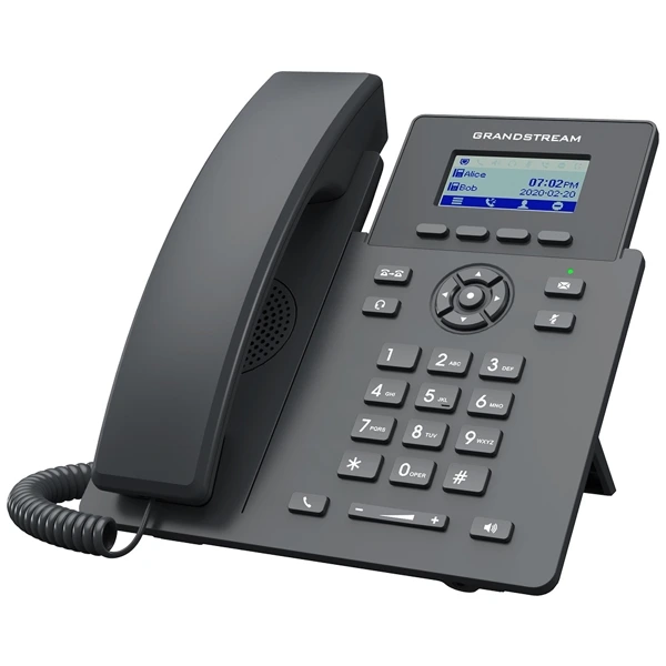IP ტელეფონი Grandstream GRP2601P, 2 SIP, HD Audio (PoE - No Power Supply)