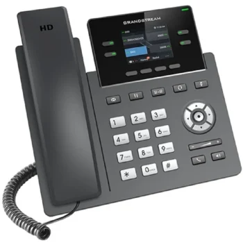 grandstream-grp2612-ip-phone-4-sip-hd-fornet-2 აიპი ტელეფონი Grandstream GRP2612, IP Phone, 4 SIP, 4 Lines, HD Audio, Black