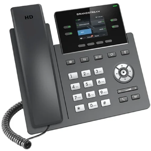 IP ტელეფონი Grandstream GRP2612P, PoE, 16 Digital BLF keys, HD audio