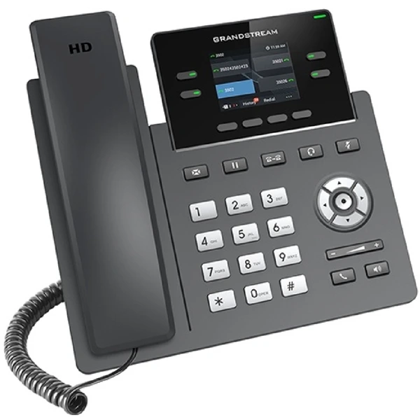 grandstream-grp2612p-poe-ip-phone-4-sip-hd-fornet-2 IP ტელეფონი Grandstream GRP2612P, PoE, 16 Digital BLF keys, HD audio