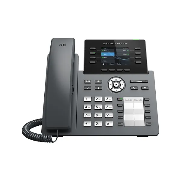 აიპი ტელეფონი Grandstream GRP2634 Poe, 12 SIP, 8 Line keys, Wi-Fi, HD Audio