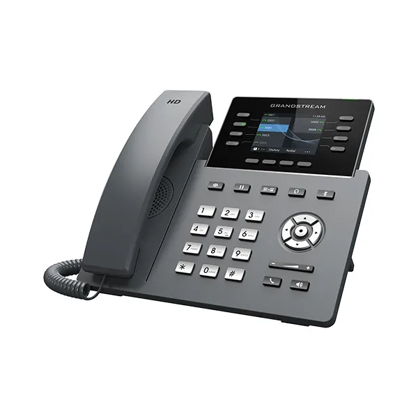 IP ტელეფონი Grandstream GRP2624,12 SIP, Gigabit Ethernet ports, PoE, HD (Power Supply)
