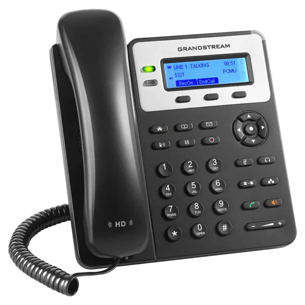 აიპი ტელეფონი Grandstream GXP1620, 2 SIP, 2 Line keys, Dual color LED, HD (Power Supply)
