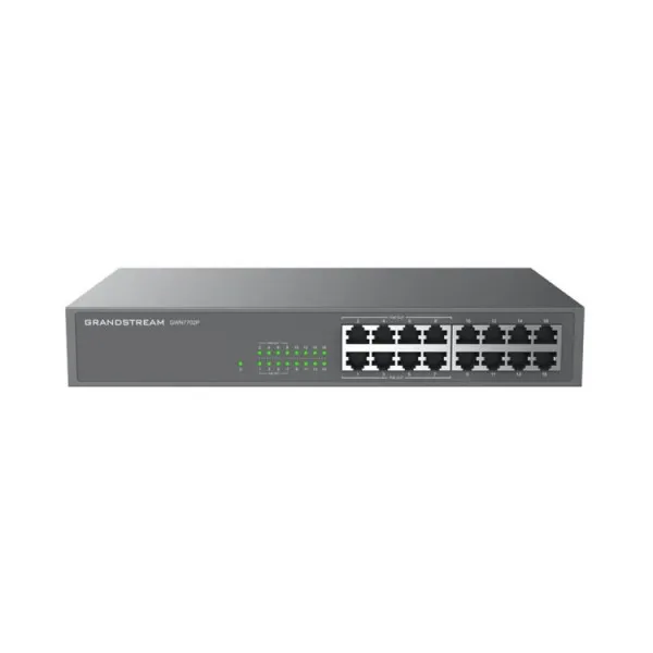 grandstream-unmanaged-switch-GWN7702P-fornet.webp ქსელური სვიჩი Grandstream, 16x GbE, 8x PoE (GWN7702P)
