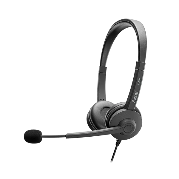 სტერეო ყურსასმენი Axtel Flow USB-C/USB-A (AXH-FLOWUCDC)