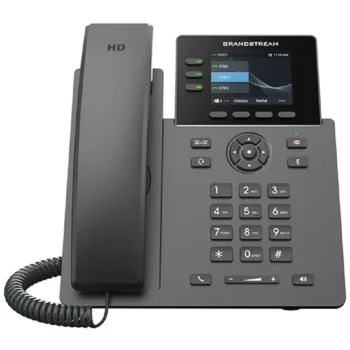ip-teleponi-grandstream-grp2611g-ip-phone-poe-3-sip-black-fornet-1 IP ტელეფონი Grandstream GRP2611G, 3 SIP, Poe, 12 Digital BLF keys, HD Audio (Power Supply)
