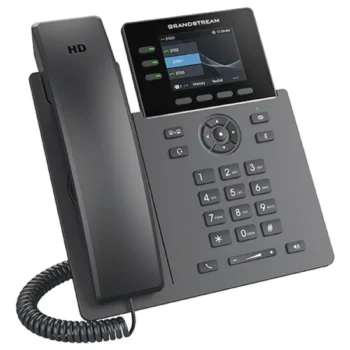 ip-teleponi-grandstream-grp2611g-ip-phone-poe-3-sip-black-fornet-2 IP ტელეფონი Grandstream GRP2611G, 3 SIP, Poe, 12 Digital BLF keys, HD Audio (Power Supply)