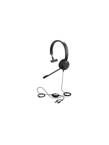 Jabra Evolve 20 MS Mono პროფესიონალური საოფისე სადენიანი ყურსასმენი