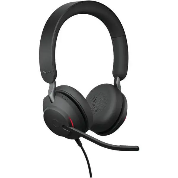 სადენიანი ყურსასმენი Jabra Evolve2 40 SE MS Stereo USB-A (24189-999-799)