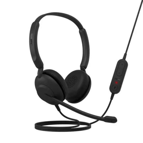 kursasmeni-jabra-2699-820-109-evolve-10-stereo-headset-wired-usb-a-black-1-fornet ყურსასმენი Jabra Evolve 10 Stereo, USB-A, Leatherettes (2699-820-109)