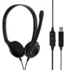 USB ყურსასმენი Epos SENNHEISER PC8 USB, Headset, Stereo Black