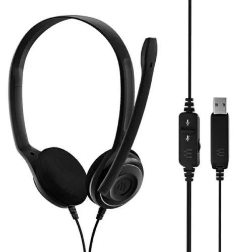 USB ყურსასმენი Epos SENNHEISER PC8 USB, Headset, Stereo Black