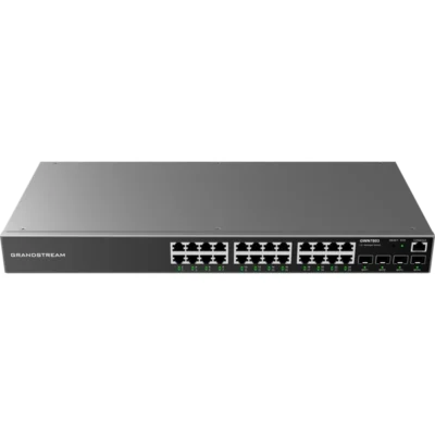ქსელური სვიჩი Grandstream GWN7803 - 24-პორტიანი Layer 3 მართვადი კომუტატორი