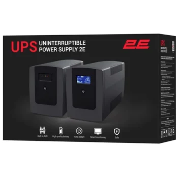 2E ED650 უწყვეტი კვების წყარო (UPS) - 650VA/360W