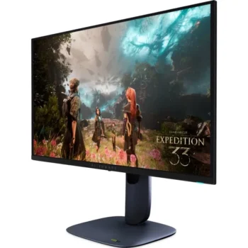 alienware-aw2725q-ports-side-02 მონიტორი Alienware 27 4K QD-OLED Gaming Monitor - AW2725Q (210-BQWV), UHD 3840x2160, 0.03 ms, 3 Year Warranty