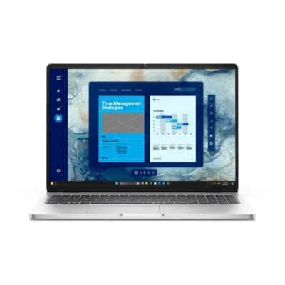 Dell 16 DC16250 პრემიუმ საოფისე ნოუთბუქი Silver ფერში