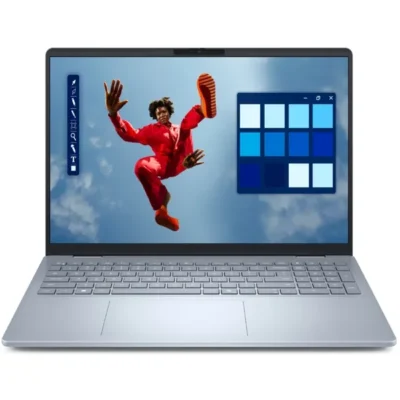 dell-16-plus-db16250-ice-blue-front Dell 16 Plus DB16250 პრემიუმ ნოუთბუქი Ice Blue ფერში QHD+ 120Hz ეკრანით