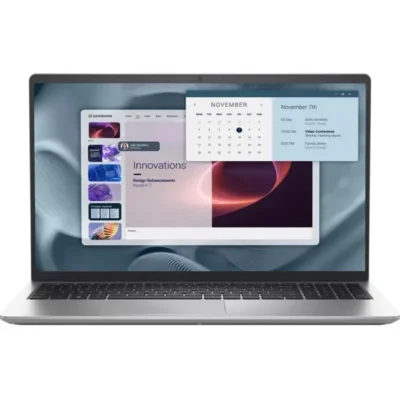 dell-pro-15-essential-pv15250-silver-front Dell Pro 15 Essential (PV15250) ვერცხლისფერი ალუმინის ნოუთბუქი Core i7 პროცესორით