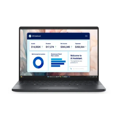 dell-pro-16-pc16250-front Dell Pro 16 (PC16250) ბიზნეს ნოუთბუქი Intel Core U5 პროცესორით და 1TB SSD-ით