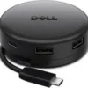 Dell Pro 7-in-1 USB-C Travel Hub (DA326) პორტატული მულტიფუნქციური ჰაბი