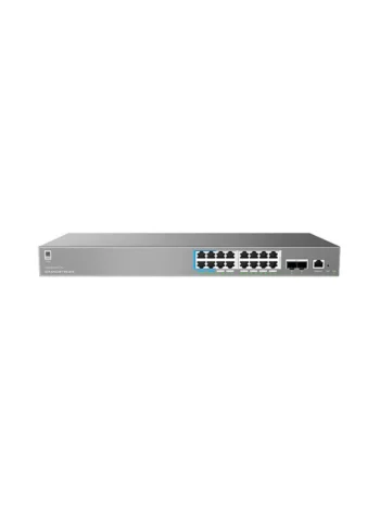 Grandstream GWN7802P Pro Layer 2++ Managed Network Switch 16x Gb RJ45 PoE ქსელის კომუტატორი