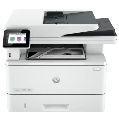 მრავალფუნქციური პრინტერი HP LaserJet Pro MFP 4103fdw (2Z629A) - ლაზერული, Wi-Fi