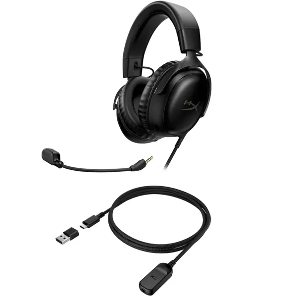 HyperX Cloud III (Black) გეიმინგ ყურსასმენი | 727A8AA
