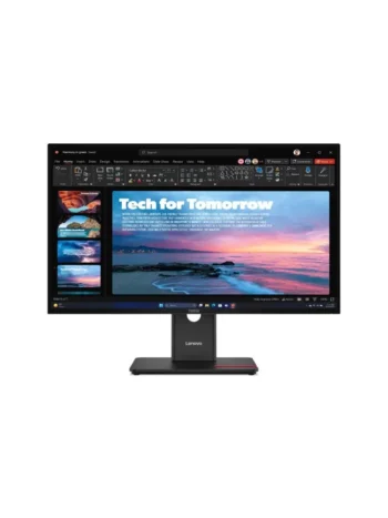Lenovo ThinkVision T27QD-40 27" QHD 120Hz პროფესიონალური მონიტორი USB-C დოკინგით
