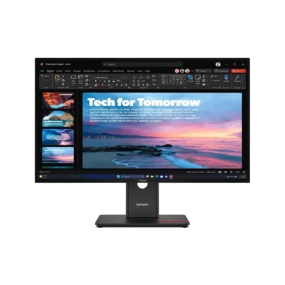 Lenovo ThinkVision T27QD-40 27" QHD 120Hz პროფესიონალური მონიტორი USB-C დოკინგით