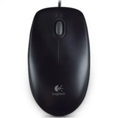 logitech-b100-corded-mouse-usb-black-1 სადენიანი მაუსი Logitech B100 (L910-003357) - Black, USB