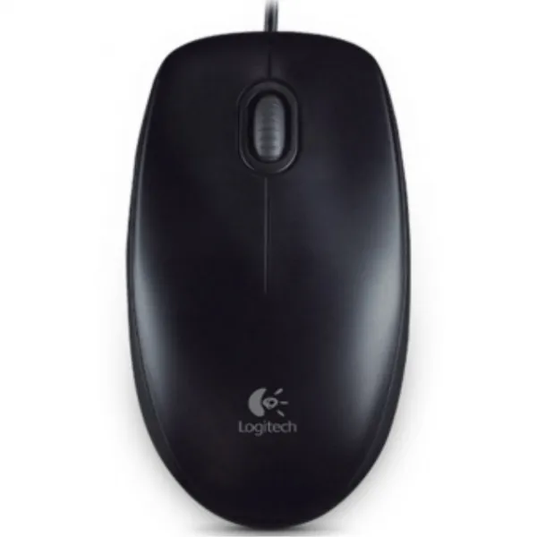 სადენიანი მაუსი Logitech B100 (L910-003357) - Black, USB