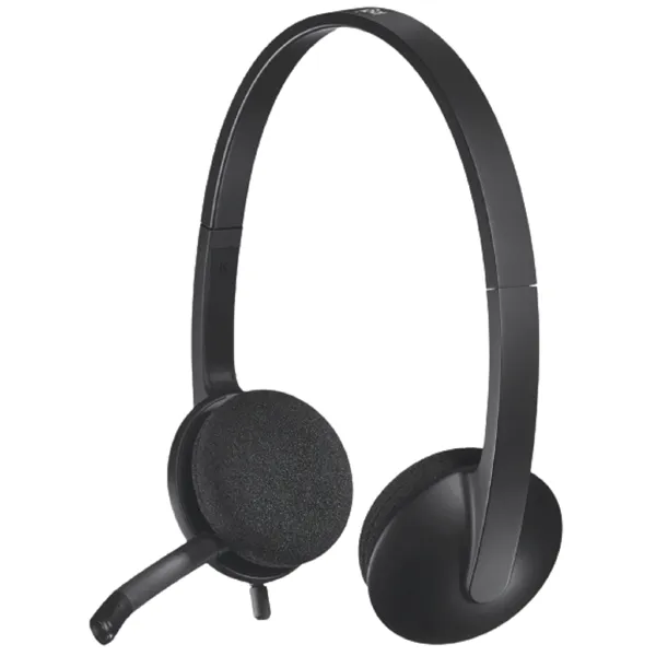 ყურსასმენი Logitech H340 (L981-000475) - USB, ხმაურის ჩამხშობი მიკროფონით