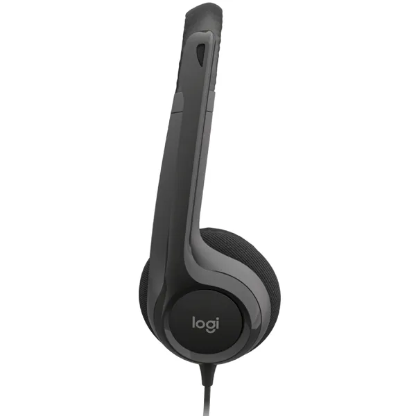 ყურსასმენი Logitech H390 (L981-000406) - USB, ხმაურის დამხშობი მიკროფონით