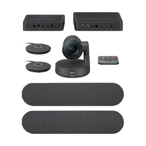 logitech-rally-plus-video-conference-system იდეო საკონფერენციო სისტემა Logitech Rally Plus (L960-001224) - 4K, 2 Mic Pods, 2 Speakers
