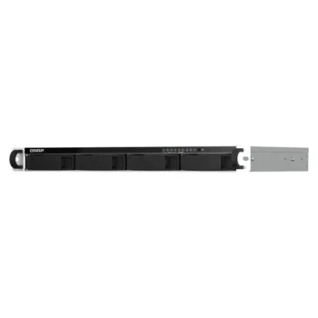 QNAP TS-464eU-8G (4-bay) 1U NAS - Intel Celeron, 8GB RAM, M.2 სლოტებით
