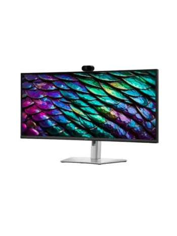 dell-p3426web-34-ultrawide-monitor-front-02 მონიტორი Dell Pro P 34 USB-C Hub Webcam Monitor - P3426WEB, 34" UltraWide QHD, IPS, HDMI, DP, RJ45, 3Y (210-BVHQ)