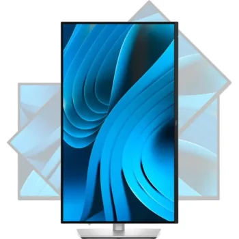 dell-pro-27-plus-p2725de-qhd-monitor-rotatable მონიტორი Dell Pro 27 Plus QHD USB-C Hub Monitor - P2725DE, IPS WQHD 2560x1440, 100Hz, 3Y (210-BQSZ)
