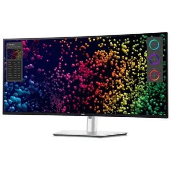 dell-ultrasharp-u4025qW-40-curved-monitor-front-01 მონიტორი Dell UltraSharp 40 Curved Thunderbolt Hub Monitor - U4025QW, 5K2K WUHD, IPS Black, 120Hz, 3Y (210-BMDV)