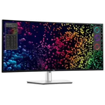 dell-ultrasharp-u4025qW-40-curved-monitor-front-02 მონიტორი Dell UltraSharp 40 Curved Thunderbolt Hub Monitor - U4025QW, 5K2K WUHD, IPS Black, 120Hz, 3Y (210-BMDV)