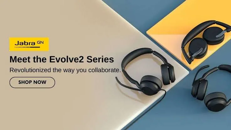 Jabra Evolve2 სერიის ყურსასმენების ფართო არჩევანი fornet.ge-ზე
