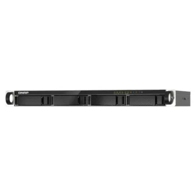 qnap-ts-435xeu-4g-1u-nas-front QNAP TS-435XeU-4G 4-bay 1U Short-Depth NAS სერვერი Fornet.ge-ზე