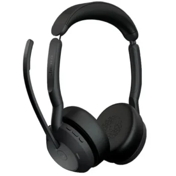 ბლუთუზ ყურსასმენი Jabra Evolve2 55 Link380a MS Stereo Black (25599-999-999)