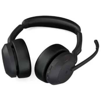 ბლუთუზ ყურსასმენი Jabra Evolve2 55 Link380a MS Stereo Black (25599-999-999)